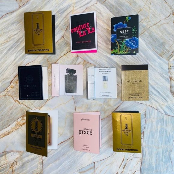 Set Of 10 Designer Mini Fragrances